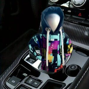 Gothic Punk Pattern Hooded Sweatshirt Gear Shift Cover (SKU #3060)